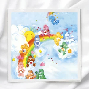 Care Bears Fabric Panel for Quilting Sewing Crafting Quilt Block CB1133 - Picture 1 of 2