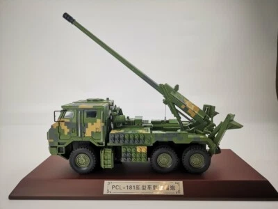 1:32 China Pcl181 155mm Vehicle Howitzer Green Camouflage Model Collection - Image 1 of 4