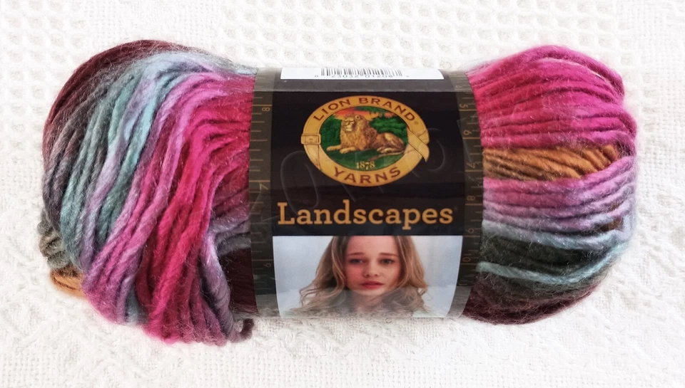 Landscapes Yarn Lion BRAND Desert Spring 6 Skeins