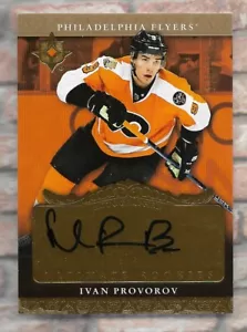 IVAN PROVOROV 2016-17 PONTE SUPERIORE ULITMATE ROOKIE RC SP AUTOGRAFO AUTO #'D /199 - Foto 1 di 2