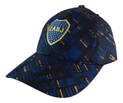BOCA JRS - Licencia Oficial - Sombrero de Camionero - Gorra - Sublimada - Visera Curvada Nuevo Foto 1 de 4