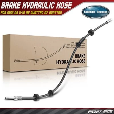 Manguera hidráulica de freno delantera izquierda o derecha 1 pieza para Audi A6 11-18 A6 Quattro A7 Quattro Foto 1 de 4
