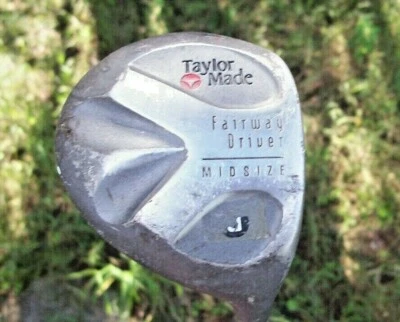 TaylorMade MIDSIZE Fairway Driver Factory TM Reg Flex Steel 43" New Grip M/RH - Image 1 of 4