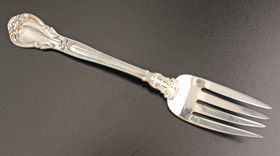 Tenedor de carne fría Gorham Sterling Chantilly nueva marca Foto 1 de 1