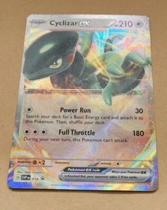 POKEMON PROMO CARD - CYCLIZAR EX SVP EN 018 (HOLO) NM - Picture 1 of 1