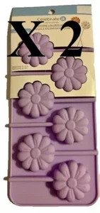 Stampo per caramelle in silicone margherita girasole lecca-lecca 6 cav. Celebrate It Easter lotto di 2 - Foto 1 di 3