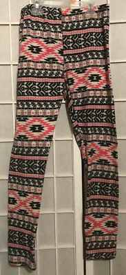 Faded Glory GIRLS Leggings  Size Large (12-16) - Style: Foto 1 de 3