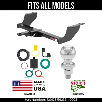 Enganche de remolque para Mazda B2300 2009 cableado de 4 pines bola de 2" se adapta a todas las curtas 3,5 k 1,25" Foto 1 de 4