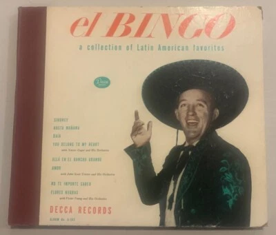Bing Crosby, 78rpm Album, V, El Bingo, Decca A-547 - Image 1 of 4