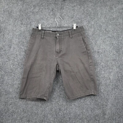 Volcom Shorts Mens 28 Gray Bermuda Low Rise 9" Flat Front Walking Casual Outdoor - Image 1 of 4