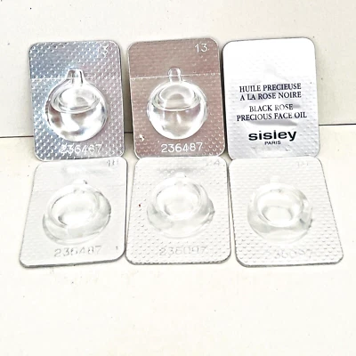 Sisley Black Rose Oil 6 Samples each   0,5 ml /0.1 fl oz - Image 1 of 3