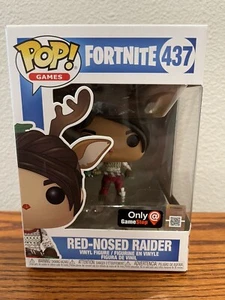 Funko Pop! Vinyl: Fortnite - Red-Nosed Raider - GameStop (GS) (Exclusive) #437 - Picture 1 of 4