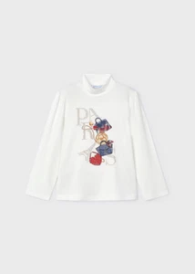 MAGLIA MAGLIE LUPETTO BAMBINA MAYORAL 4061 04061 19 BIANCO ORIGINALE AI 2025 - Foto 1 di 2