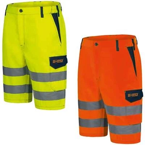 Warnschutz Shorts Arbeitsshorts Arbeitshose kurze Hose Bermuda Safestyle Gr42-64 - Bild 1 von 12