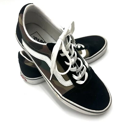 Vans Women's Ward Woodland Camo Suede/Canvas Skate Shoes Sneakers Size 9 US - Изображение 1 из 4