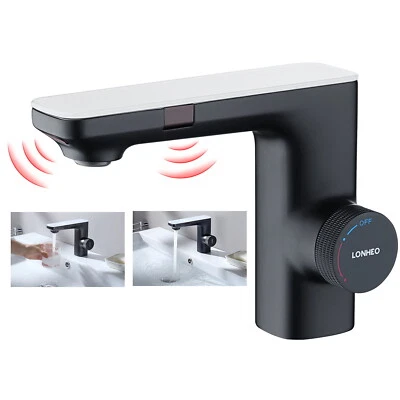 Infrarot Sensor Wasserhahn Automatik Waschtischarmatur Waschbecken Badarmatur DE