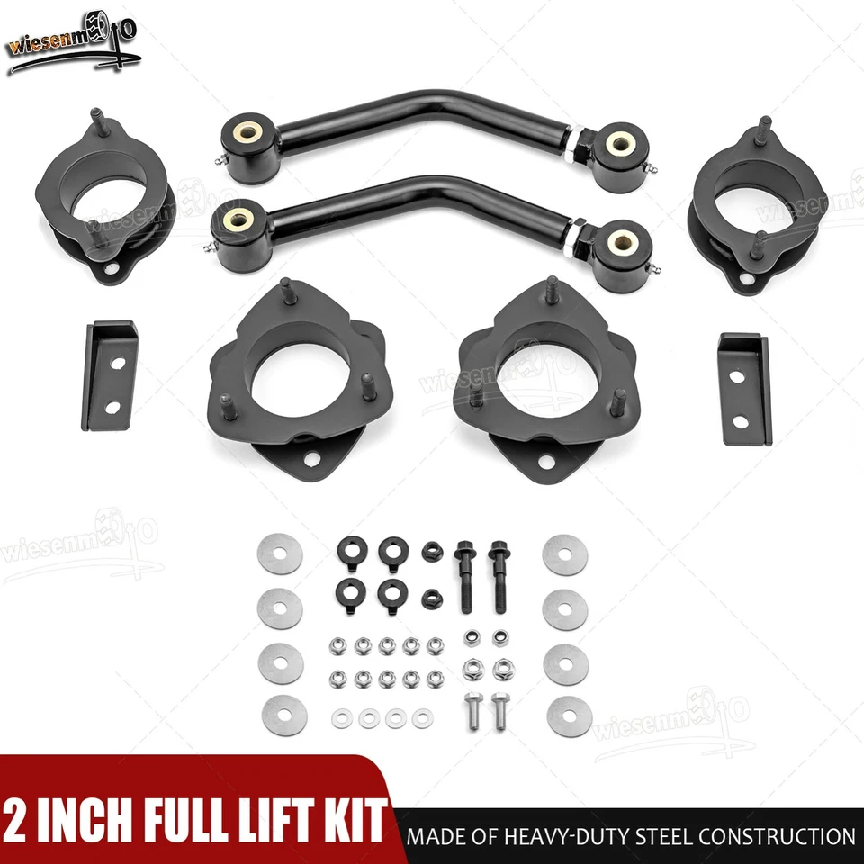 Fit 2007-2017 Jeep Compass Patriot MK Front & Rear 2" Full Lift Kit + Alignment - Imagem 1 de 4