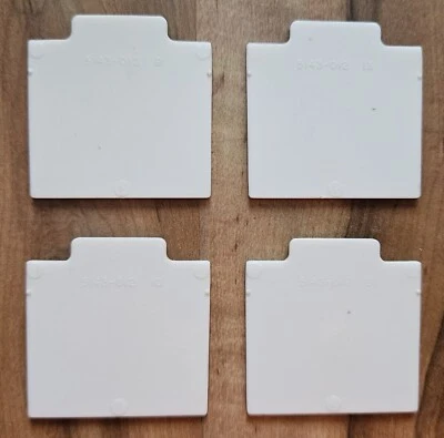 4  VINTAGE ORIGINAL REDLINE HOT WHEELS COLLECTORS CASE WHITE SPACER DIVIDERS - Image 1 of 2