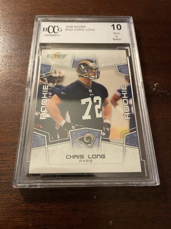 2008 Score - Rookie #332 Chris Long (RC) - Image 1 of 2