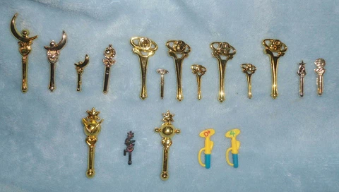 SAILOR MOON Mercury Mars Jupiter Uranus Neptune Pluto Saturn 11" 6" Doll Wand Cover