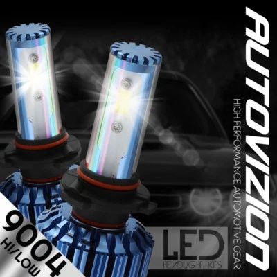 Kit faros LED HID AUTOVIZION 9004 HB1 6000K para Nissan 200SX 1995-1997  Foto 1 de 4