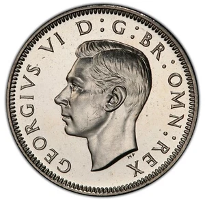 Great Britain - 1951 - Scottish Reverse - Shilling - PCGS PR 65 - FLAWLESS GEM! - Picture 1 of 5
