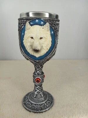Белый волк красный кристалл Magic вина чашка кубок чашка кухни декор посуда - Изображение 1 из 4