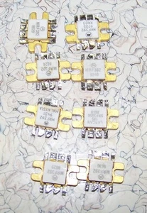Vintage Motorola Larcan MRF392 SRF3856 Push Pull Power Transistors - Picture 1 of 2