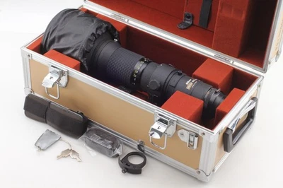 【TOP MINT +Case】 Nikon Ai-s Nikkor 600mm f5.6 ED IF MF Telephoto Lens from JAPAN - Image 1 of 4