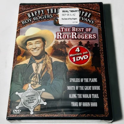 The Best of Roy Rogers - DVD - 4 Movies - New / Sealed - Dale Evans - Image 1 of 4