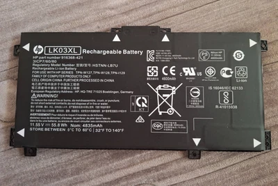 Batería Original LK03XL Para HP ENVY X360 15-BP 15M-BQ 17M-CE 17-BW L09281-855 Foto 1 de 4