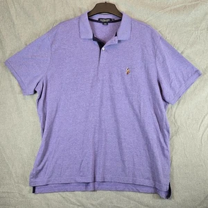 U.S. POLO ASSN. LUXURY FEEL PURPLE MEN'S POLO SHIRT SIZE 3XL EMBROIDERED - Picture 1 of 8