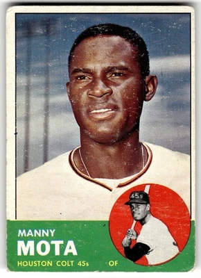 1963 Topps - Manny Mota #141 (RC) - Изображение 1 из 2