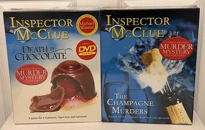 Inspector McClue - Death by Chocolate & Champagne Murders - Murder Mystery Games - Image 1 of 4