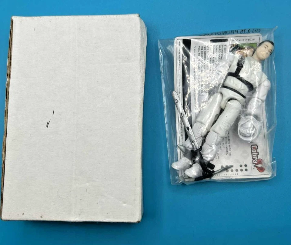 GI Joe MAIL AWAY Storm Shadow Unmasked Action Figure 2005 Hasbro - Image 1 of 2