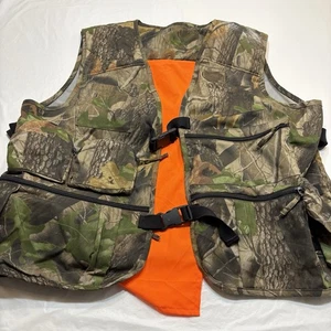 Gander Mountain Camo Hunting Vest Guide Series Pockets Mesh Lining Men’s Large - Picture 1 of 12