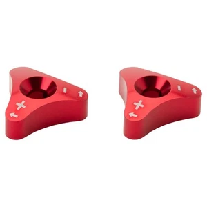 Tusk Billet WP Fork Adjuster Knobs Red For KTM 250 MXC 1998-2002 - Picture 1 of 5