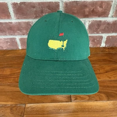 De Colección Masters Augusta National Correa de Cuero Trasera Gorra de Golf American Needle EE. UU. Foto 1 de 4