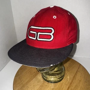 Sombrero ajustado vintage Greenville Braves MiLB New Era 59FIFTY 7 1/2 hecho en lana EE. UU. - Imagen 1 de 12