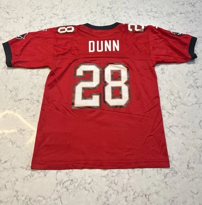 Vintage Warrick Dunn #28 Tampa Bay Buccaneers Youth Jersey L 14-16 Starter - Image 1 of 4