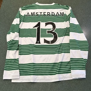 Camiseta Nike 2013-15 Celtic FC local manga larga Amsterdam #13 talla M - Imagen 1 de 7