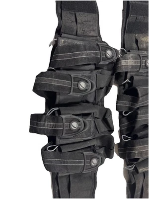 Cargador de paintball portador de tubo - cinturón de tubo de tinte, gancho y bucle Foto 1 de 4