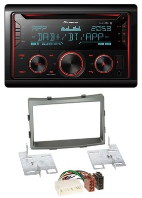 Pioneer 2DIN DAB MP3 Bluetooth USB CD Autoradio für SSangYong Rodius ab 2013 - Bild 1 von 4