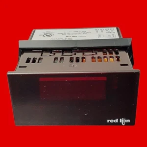 Red Lion Controls PAXLIT00 Panel Meter, Current, 1/8 DIN, 5-Digit, Red, LED, 0-5 - Picture 1 of 4