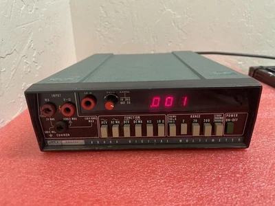 FLUKE 8000A DIGITAL MULTIMETER - Image 1 of 3