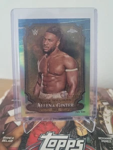 Trick Williams /150 Allen & Ginter Blue Refractor #AG-TKW Topps WWE Chrome 2025 - Bild 1 von 1