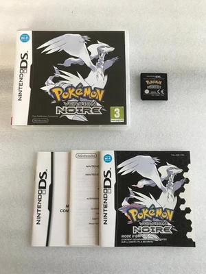 Pokemon Version Noire Nintendo DS AUTHENTIQUE (blanche 2 platine diamant ...) - Photo 1/4