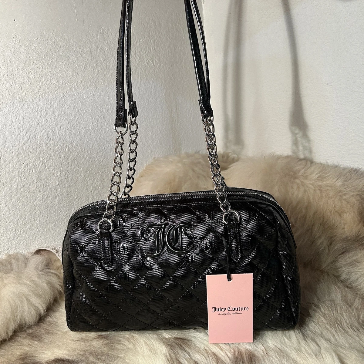 Juicy Couture Black Faux Leather Bags & Handbags for Women for