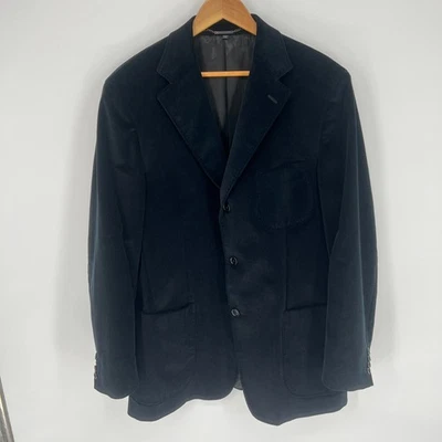 Abrigo Blazer Deportivo Burberry Pana Para Hombre Talla L Negro Clásico Diseñador Italia Foto 1 de 4