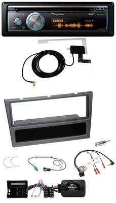 Pioneer Bluetooth DAB Lenkrad USB CD Autoradio für Opel Corsa C Meriva Vectra C - Bild 1 von 4